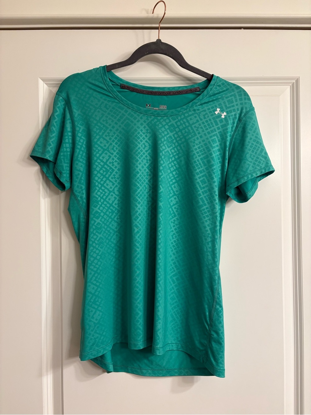 Under Armour Women's Teal Short-Sleeve Performance Tee